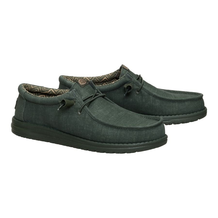 Wally Stretch Canvas - Deep Green - Image 2