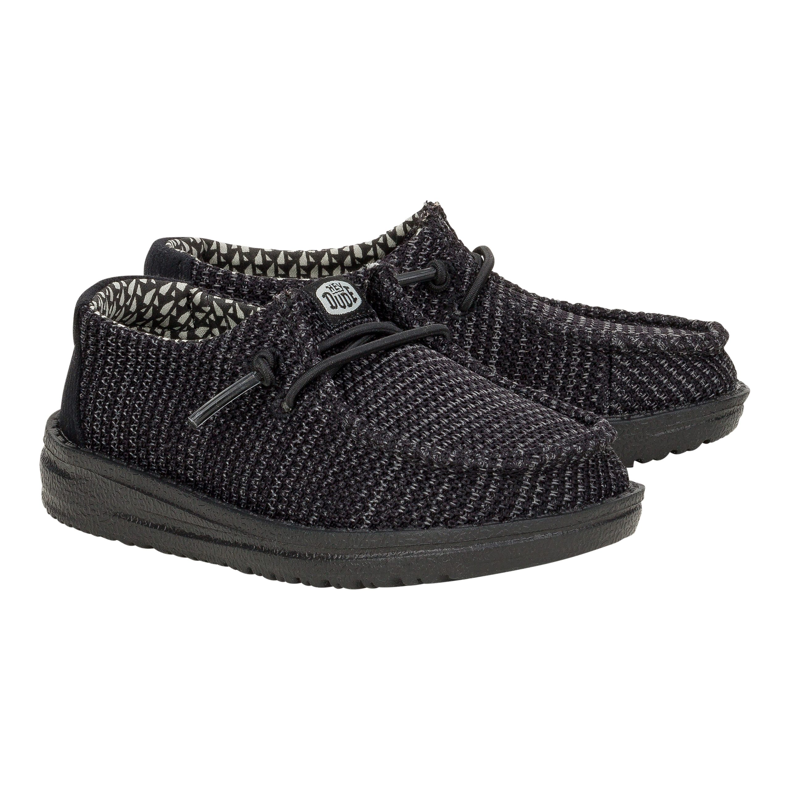 Wendy Toddler Stretch Sox - Black/Black - Image 2