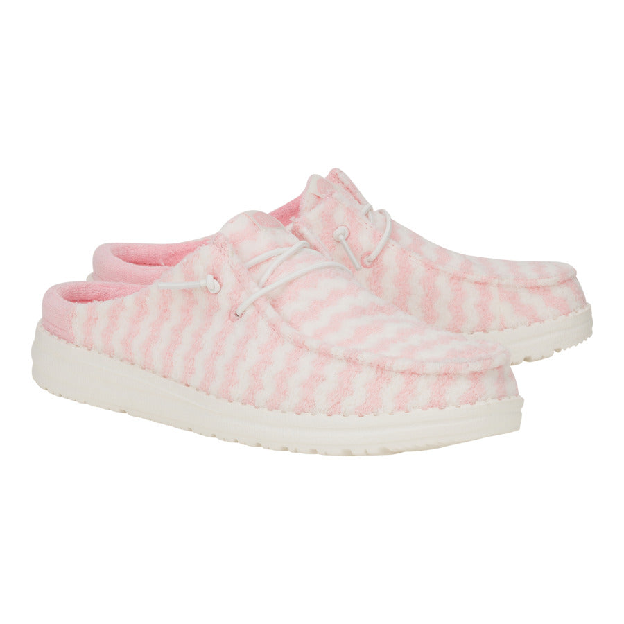 Wendy Slip Terry Stripe - Stripe Pink/White - Image 3