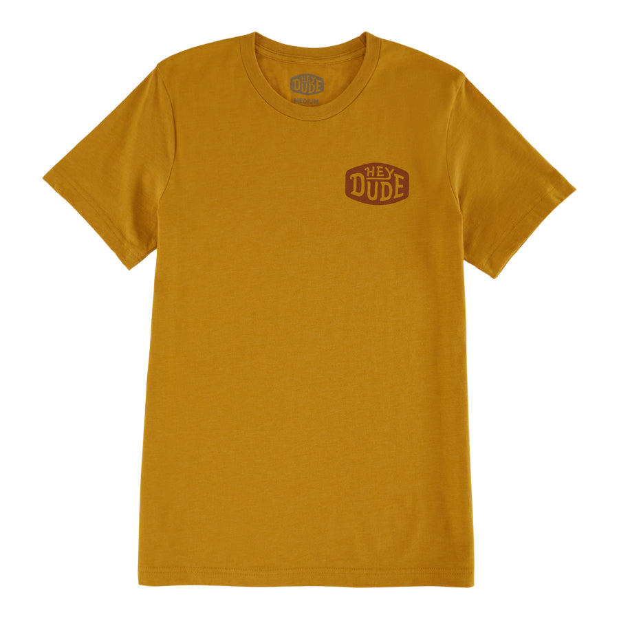 Go To Buckle Tee - Mustard