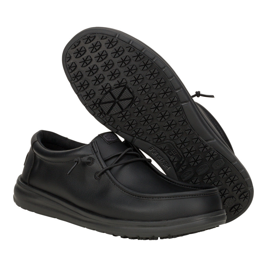Wally Work CE Classic Slip Resistant Wide - Black - Image 3