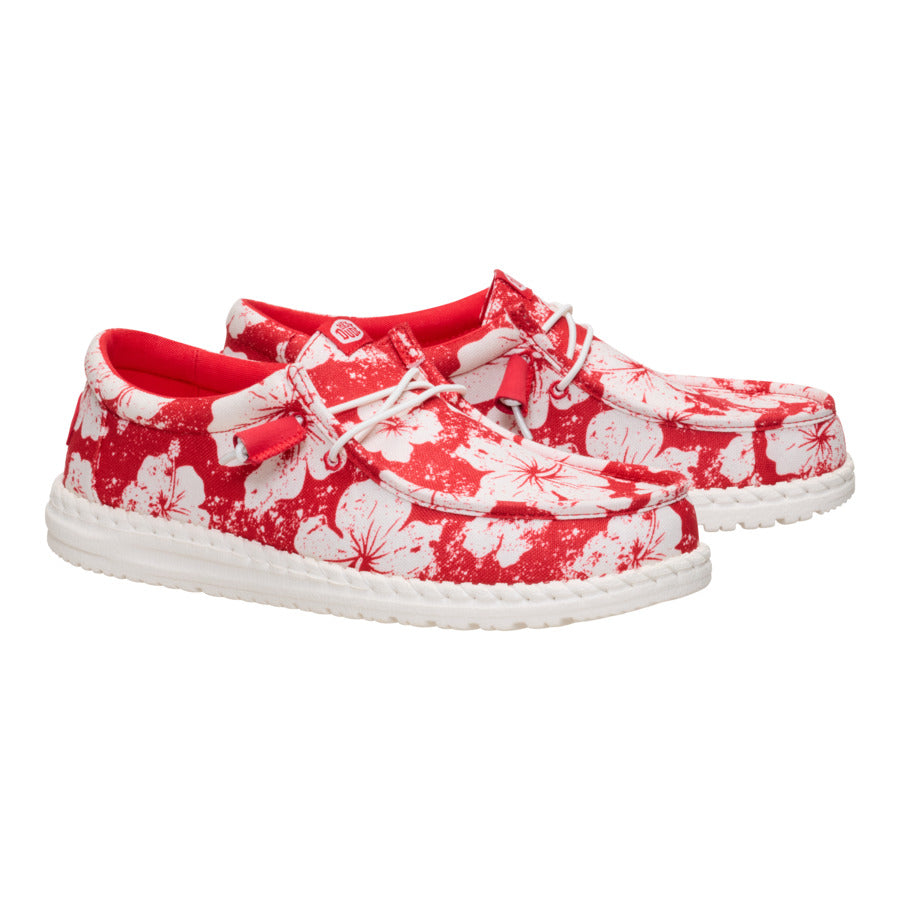 Wally Hawaiian - Red/White - Image 2