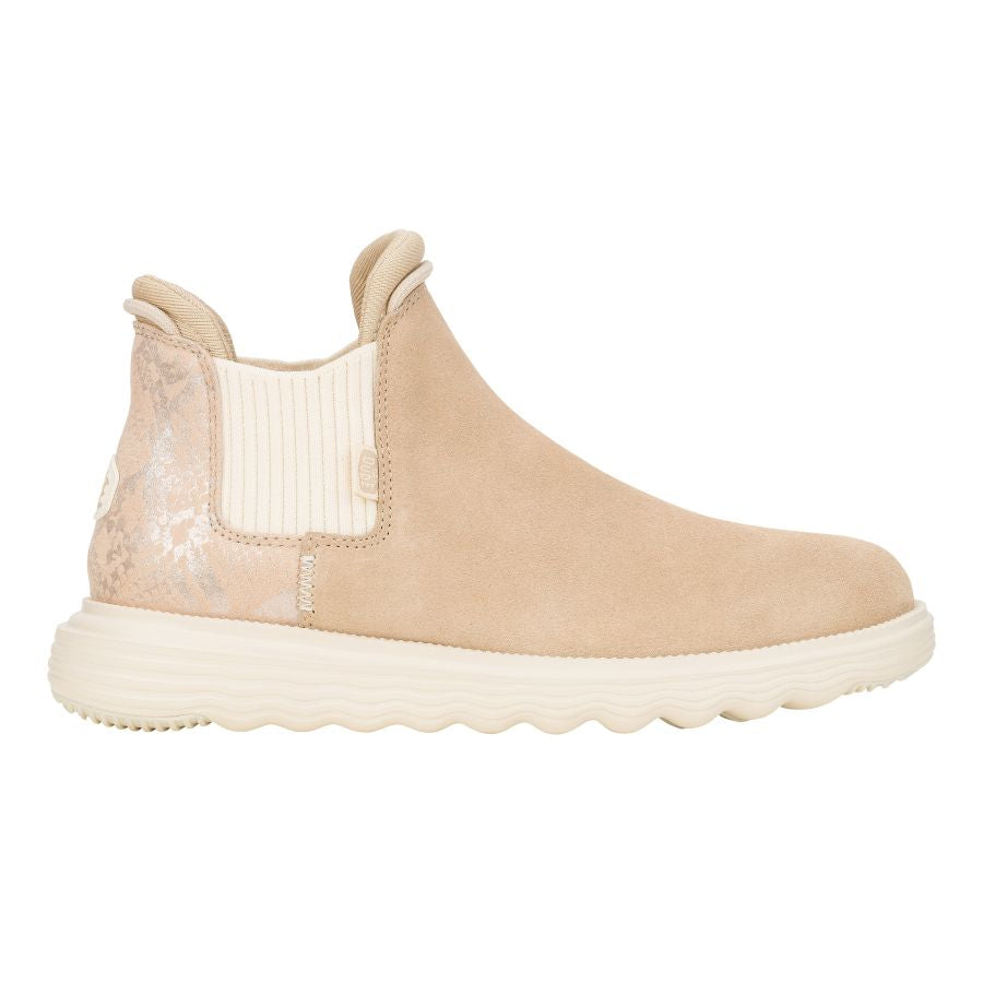 Branson Womens Suede Novelty - Sand/Snake - Image 8