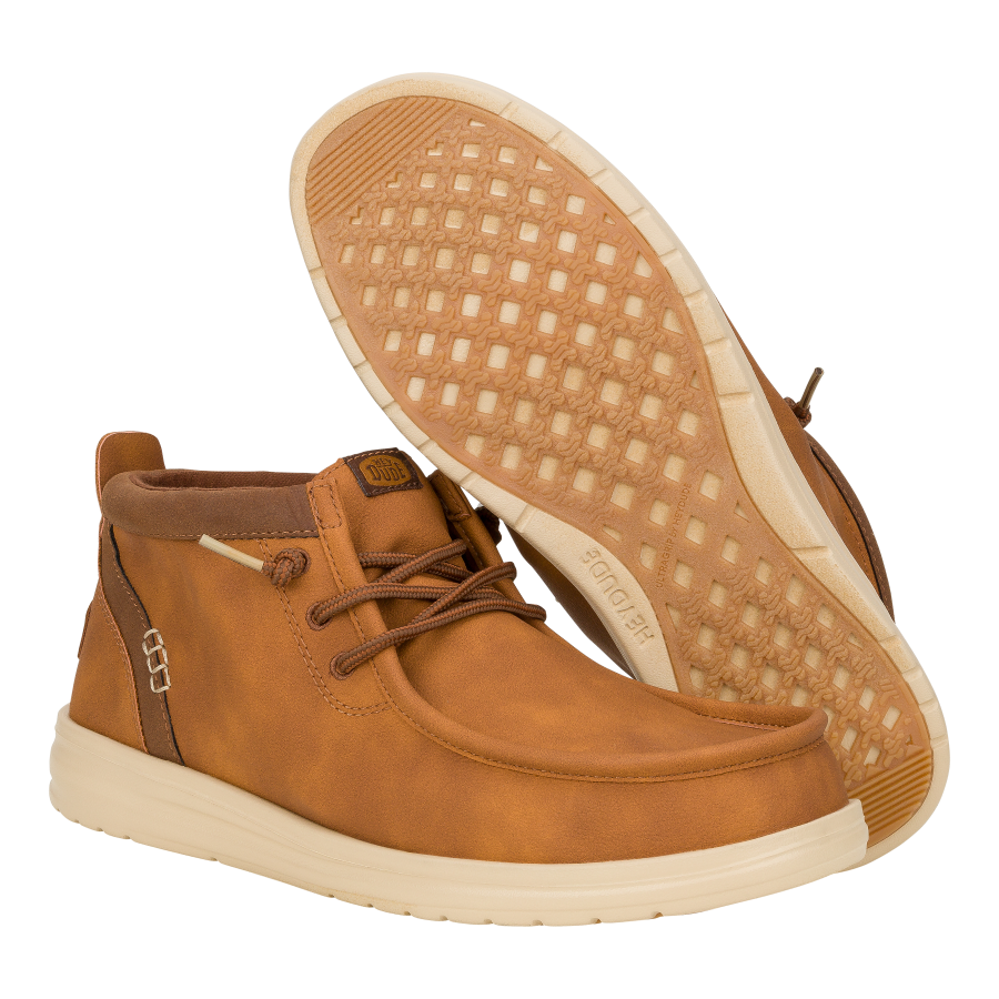 Wally Mid Gripr Classic - Cognac/Tan - Image 3